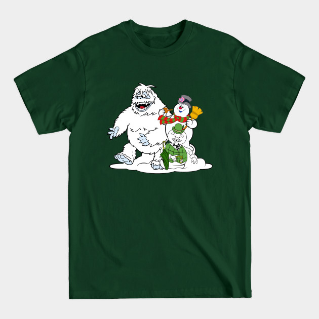 Discover Frosty, Bumble and Sam - the Snowmen! - Christmas - T-Shirt