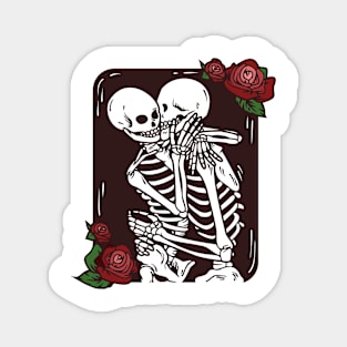 Skeleton Love Magnet