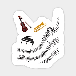 A musical harmony Magnet