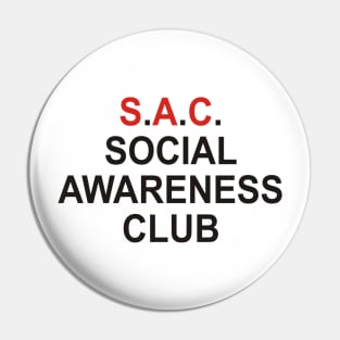 Social Awareness Club Pin