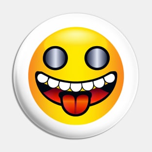 Funny Face Pin