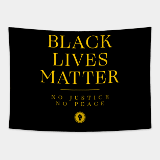 Black Lives Matter - No Justice, No Peace - symbol Tapestry