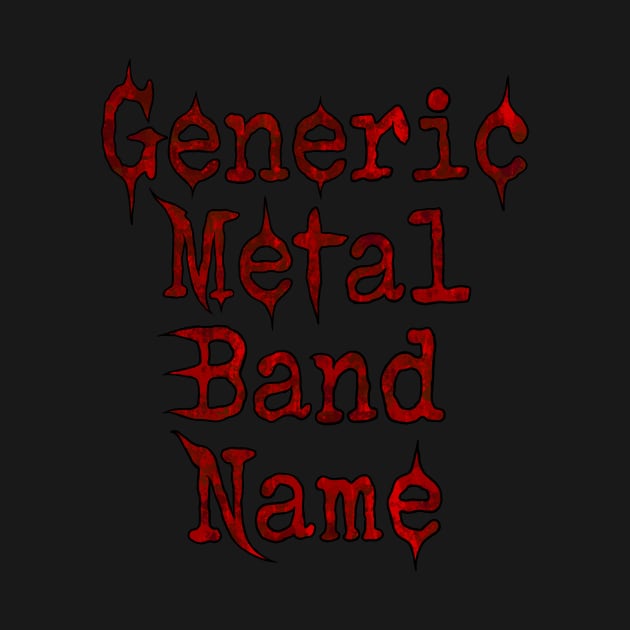 Generic Metal Band by Opalescents