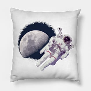 Fly Away from Moon Pillow