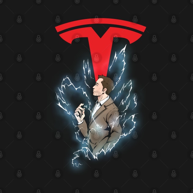 Elon Musk Tesla Spark by SLMGames
