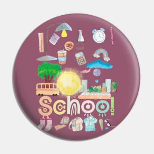 Back to school Pin