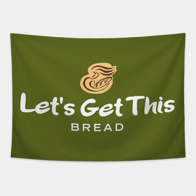 Let's Get This Bread Tapestry by groovyraffraff