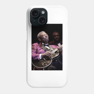 B B King Photograph Phone Case