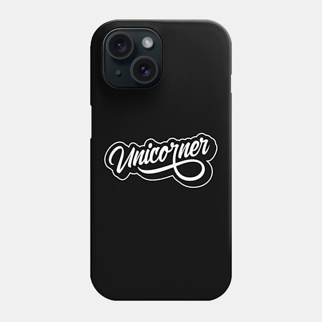 Unicorner Phone Case by Locind