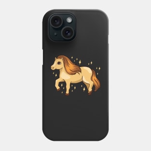 Sweet Shetland Pony Design Phone Case