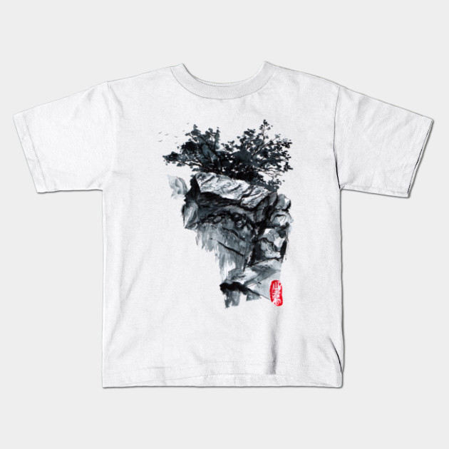 Minimalism Chinese Painting Minimalism Kids T Shirt Teepublic
