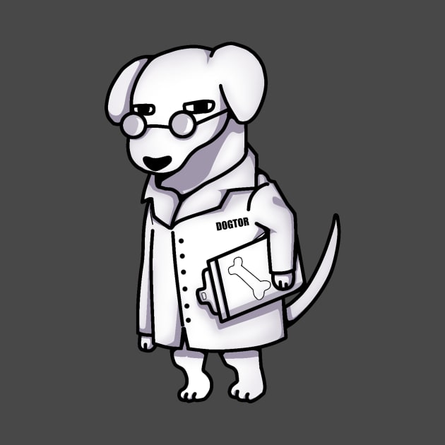 Funny Doctor Dog, Dog Lover by dukito