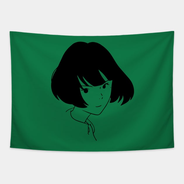 Akashi The Tatami Galaxy Anime Tapestry by Fabiloxxo