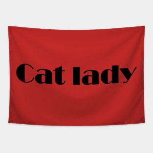 Cat lady Tapestry