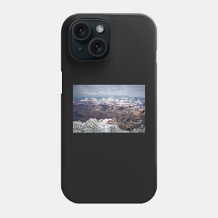 Snowy Grand Canyon Phone Case