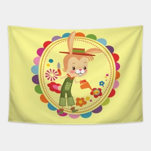 easter garden Tapestry