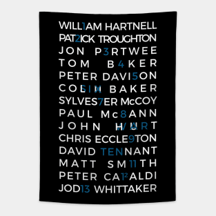 The Doctor's Names Tapestry