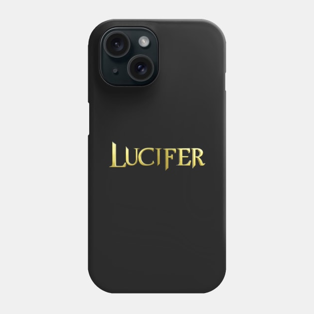 Lucifer 3D Title Phone Case by matuskc