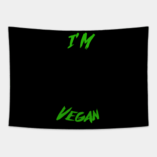 I'm Vegan Tapestry