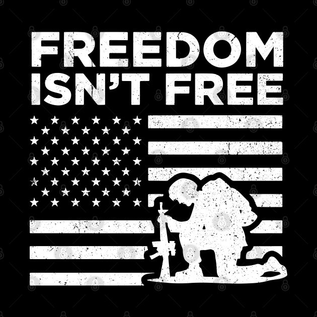 Freedom Isnt free 4th of July Flag Memorial Day by LEGO