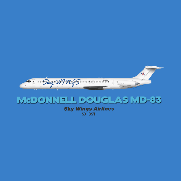 McDonnell Douglas MD-83 - Sky Wings Airlines by TheArtofFlying