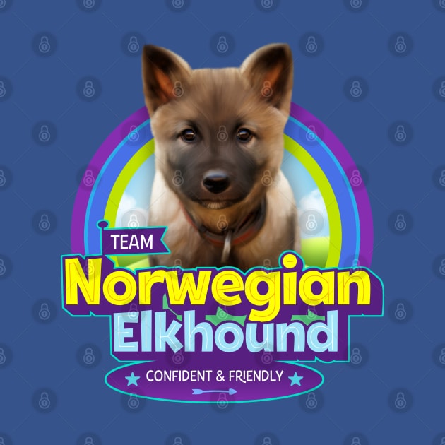 Norwegian Elkhound by Puppy & cute