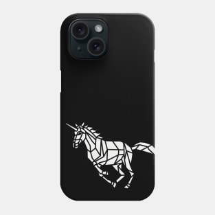 Origami Unicorn Phone Case