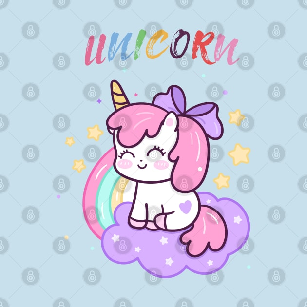 Unicorn Chubby Lover by JeffDesign