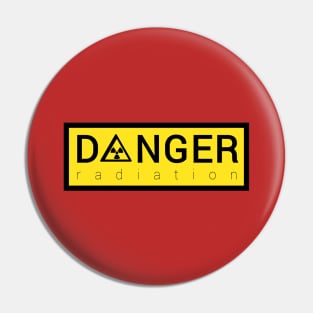 DANGER radiation Pin