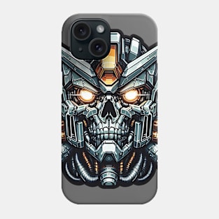 Biomech Skull S01 D25 Phone Case