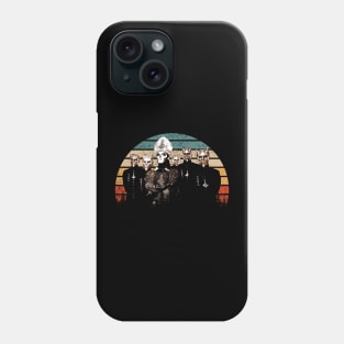 Infestissumam Threads Unleash Your Inner Ghoul with Ghosts Band Apparel Phone Case