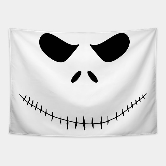 Scary face Tapestry by tiffytiff