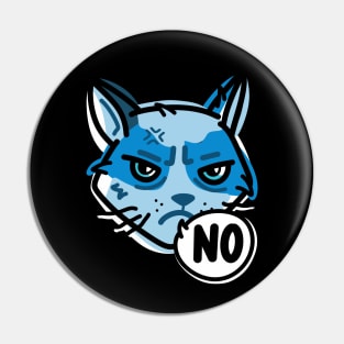 Smurf Cat Angry No Pin