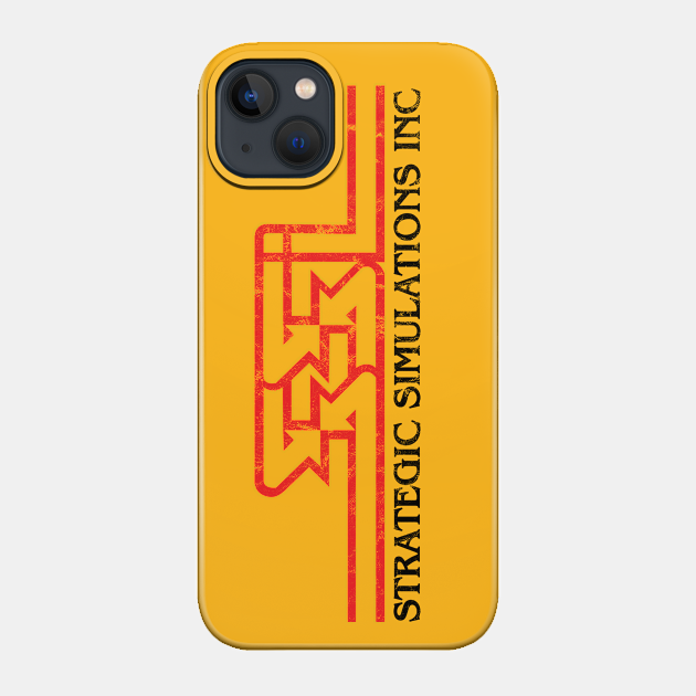 Retro Computer Strategic Simulations Inc SSI Logo Vintage - Dungeons And Dragons - Phone Case