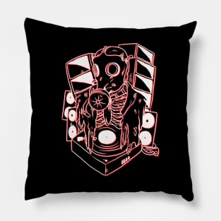 Tekno Soundsystem Vinyl Gas Mask Pillow