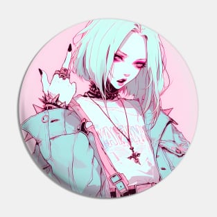 Edgy Pastel Aesthetic Pin