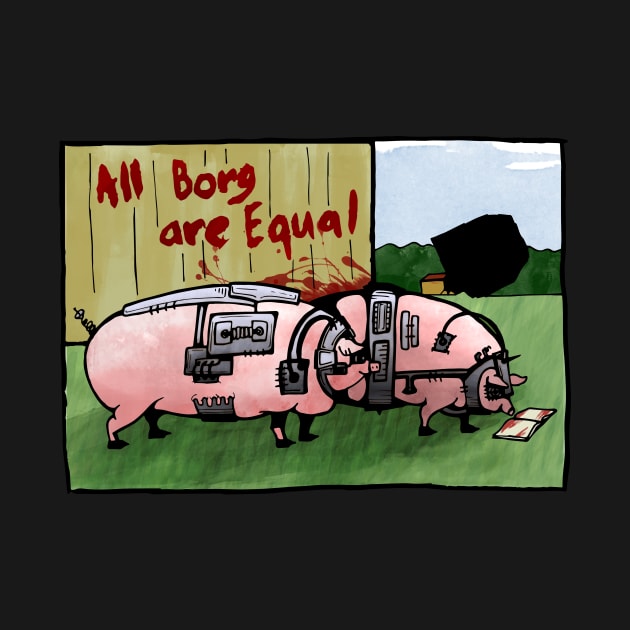 Borg Pigs by zzmyxazz