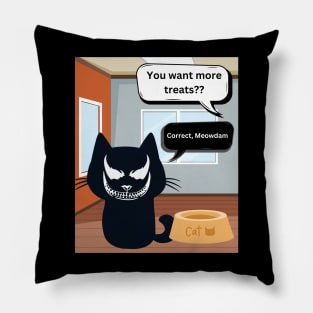 Correct Meowdam Pillow