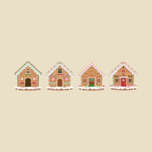 Christmas Gingerbread Houses T-Shirt