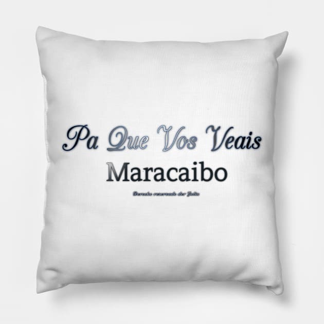 Maracaibo Pillow by HarlinDesign