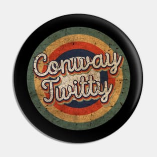 Conway Name Personalized Twitty Vintage Retro 60s 70s Birthday Gift Pin