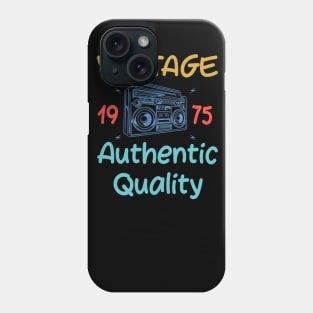 1975 Vintage 45th Birthday Anniversary Gift Phone Case