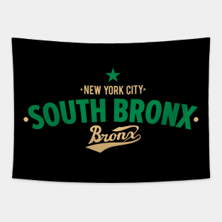 New York - South Bronx Lettering - Bronx Apparel Tapestry