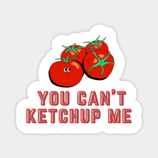 You Can't Ketchup (Catch Up) Me Magnet