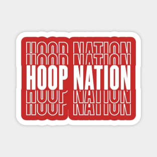 Hoop Nation Basketball gift Magnet