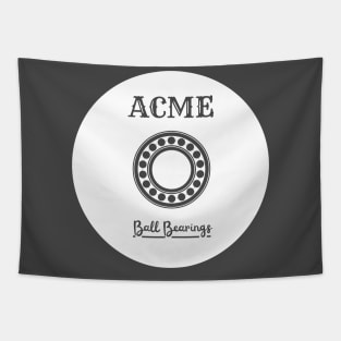 ACME Ball Bearings (white design) Tapestry