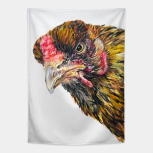 Inez the Brahma Chicken Tapestry