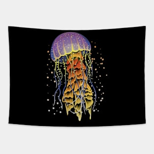 Jellyfish Vaporwave Tapestry