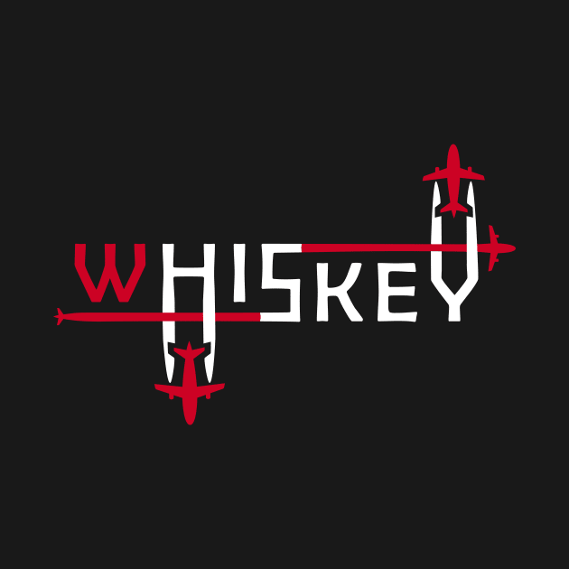 WHISKEY Aviation Phonetic Alphabet Pilot Airplane by For HerHim