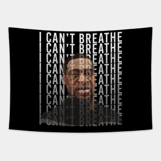 I Can't Breathe Justice For Floyd BLM Black Lives Matter Protest Tapestry